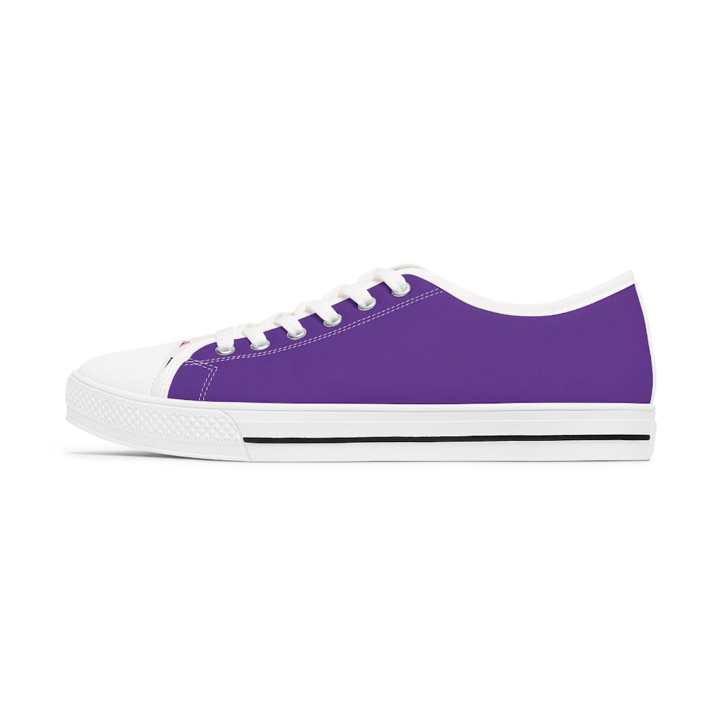 The Insignia Low-Top Sneakers in Purple