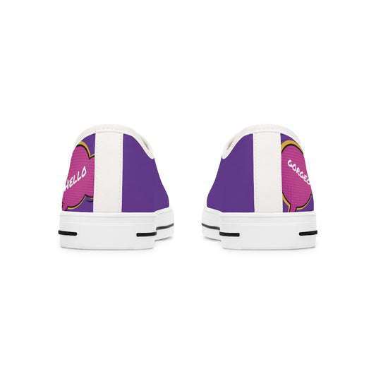 The Insignia Low-Top Sneakers in Purple