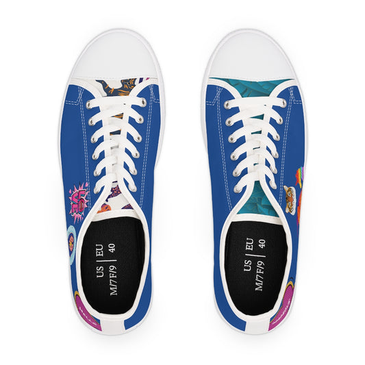 The Insignia Low-Top Sneakers in Blue
