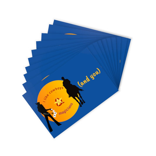 The COWBOYS, MAGICIANS, & YOU Postcards