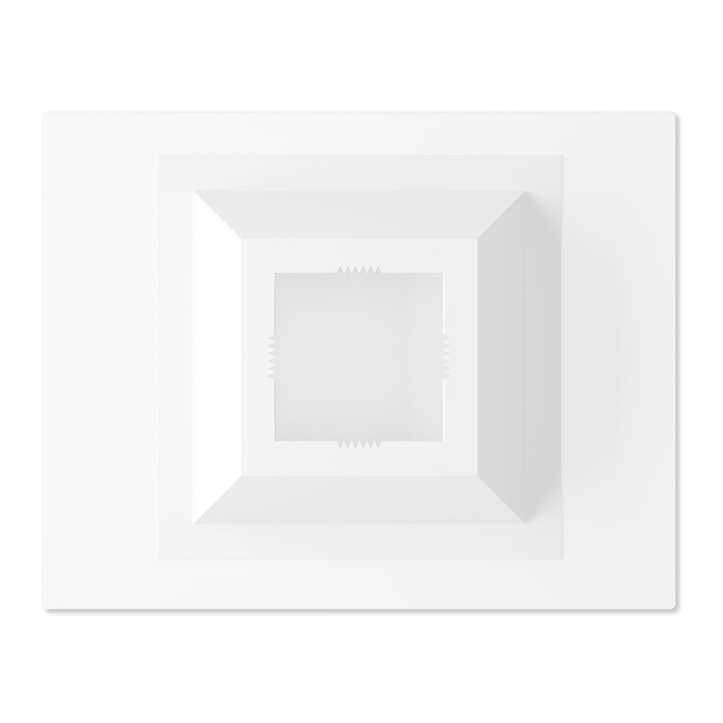 Take Down The Walls Art Print/Lilac Border