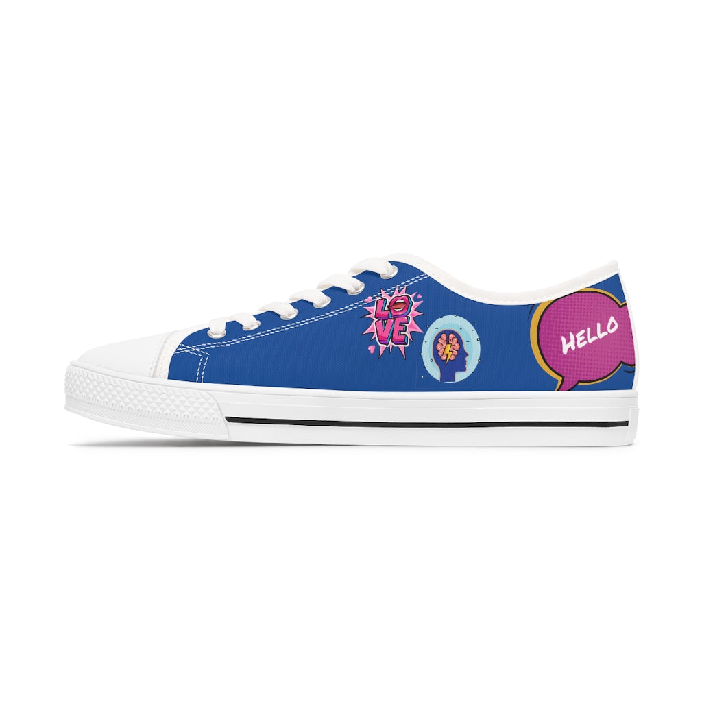 The Insignia Low-Top Sneakers in Blue