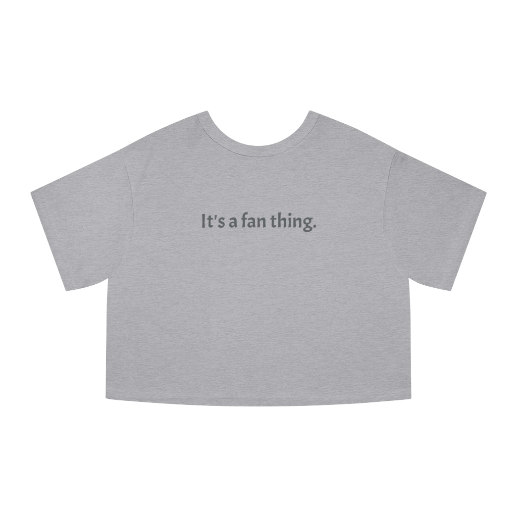 T-shirts Are For Shipping: the ALEX Crop Top