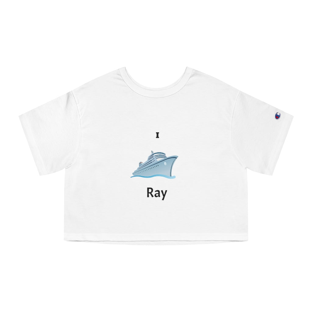 T-shirts Are For Shipping: the RAY Crop Top