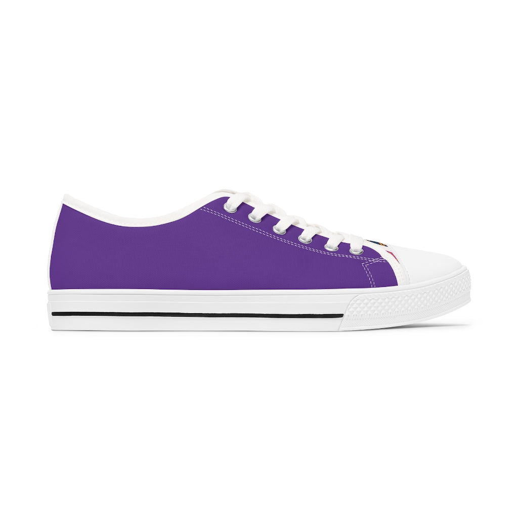 The Insignia Low-Top Sneakers in Purple