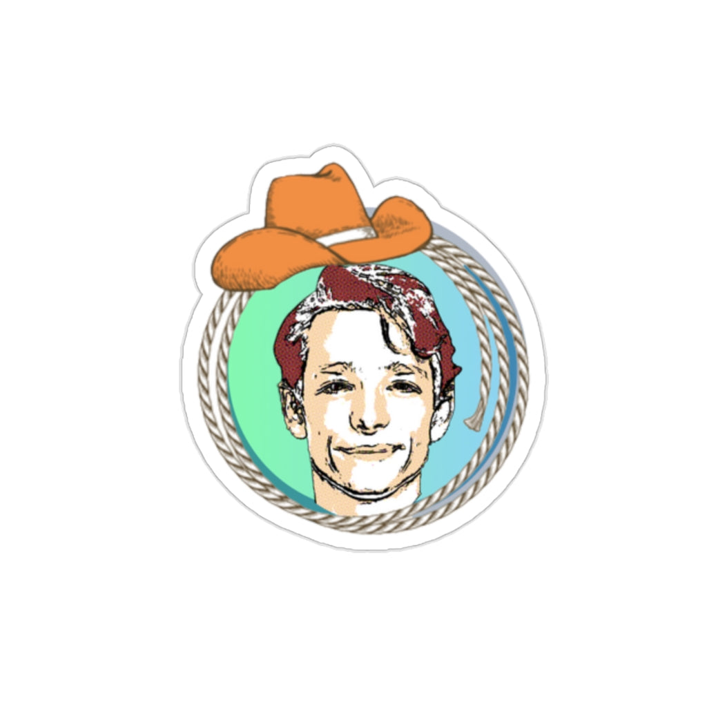 COWBOY MIKE: The Die-Cut Sticker