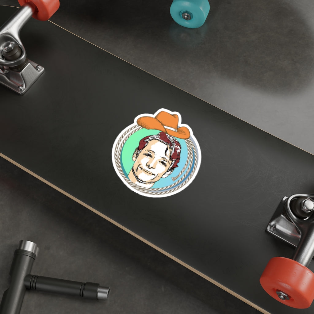 COWBOY MIKE: The Die-Cut Sticker