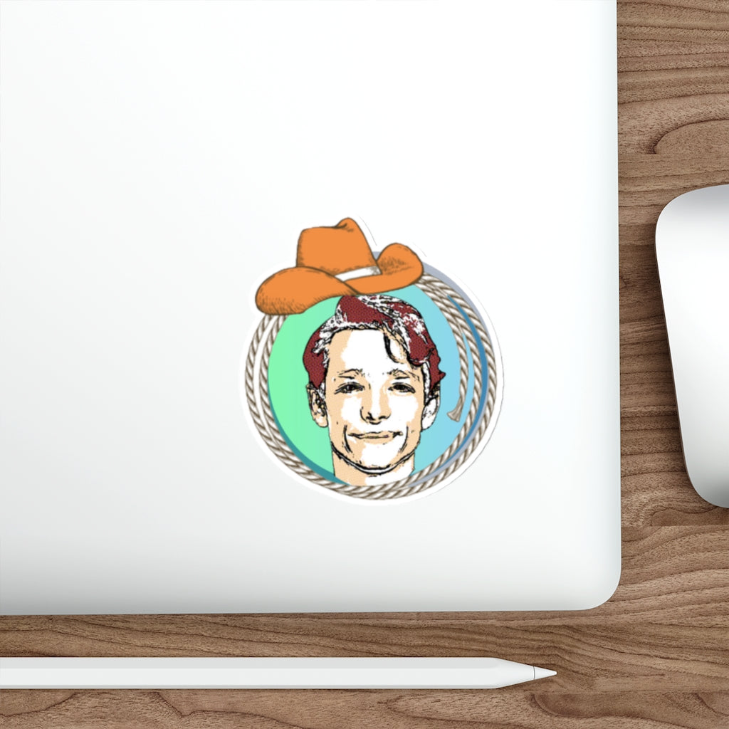 COWBOY MIKE: The Die-Cut Sticker